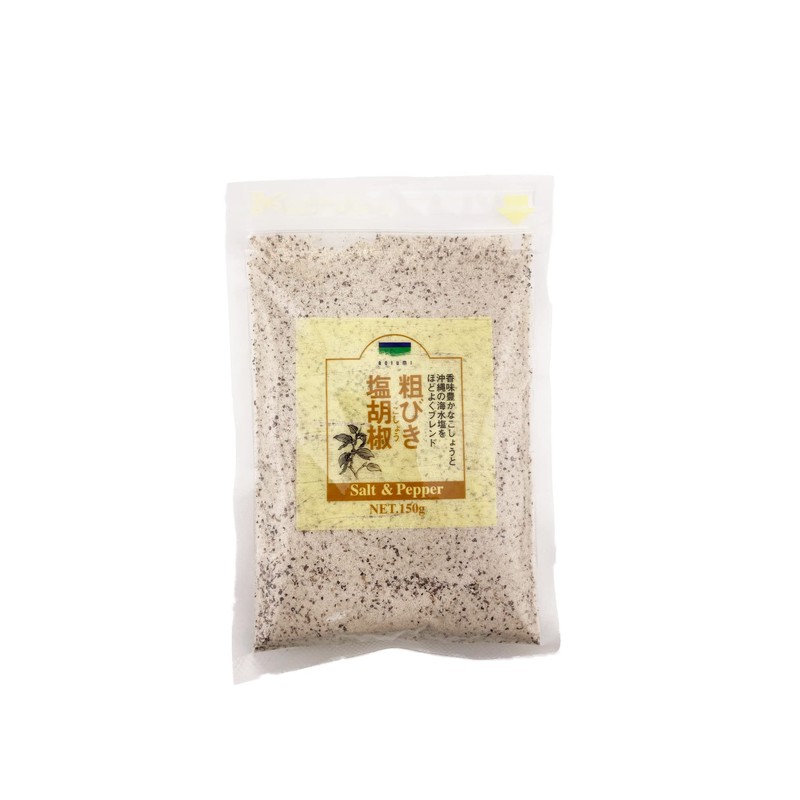 Blue Sea Coarse Salt and Pepper 5.3 oz (150 g)