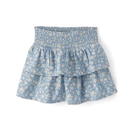 Gymboree,and Toddler Ruffle Skirts,Floral Blue Aura,5T