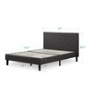 ZINUS Shalini Upholstered Platform Frame / Mattress Foundation / Wood