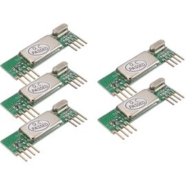 TECNOIOT 5pcs RXB6 433MHz Superheterodyne Wireless Receiver Module