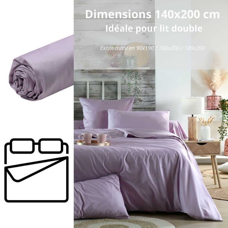 STOF - Fitted Sheet - Size 140 x 200 cm