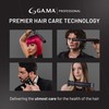 GA.MA iQ Net Hair Dryer Holder, Stainless Steel, Suction Cup