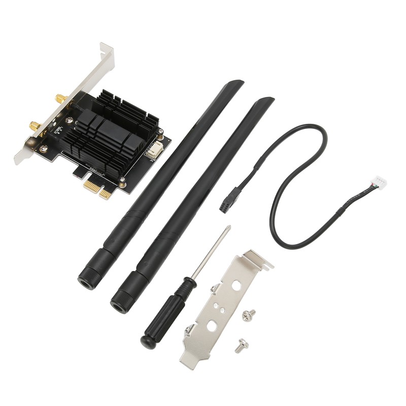 PCIE WiFi Adapter Support AC1300Mbps Bluetooth 4.2 PCIE Wifi Card