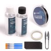 OJYDOIIIY Fishing Rod Repair Kit with Epoxy Glue, Wrapping Thread,