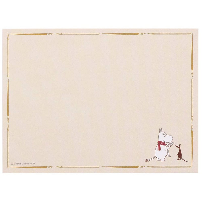 Sunstar Stationery Moomin Letter Set, Case Included, Family S2087146
