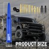 New Upgrade American Flag Car Bullet Antenna,Truck Exterior Accessories Antenna