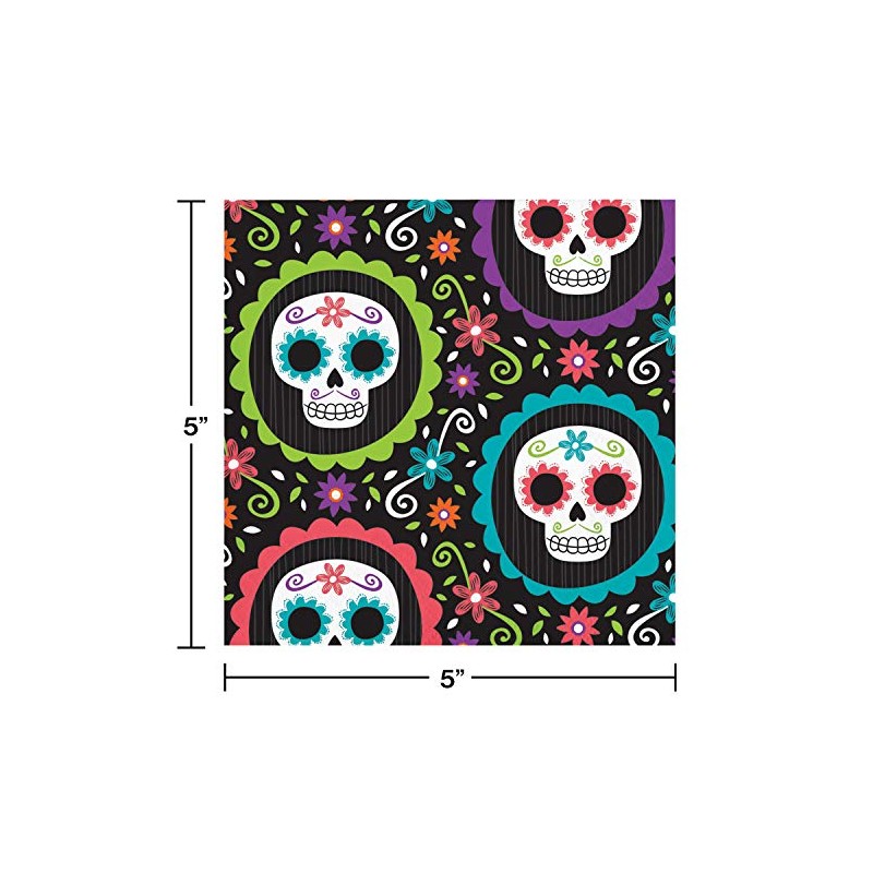 Day of the Dead Beverage Napkins, 16 ct