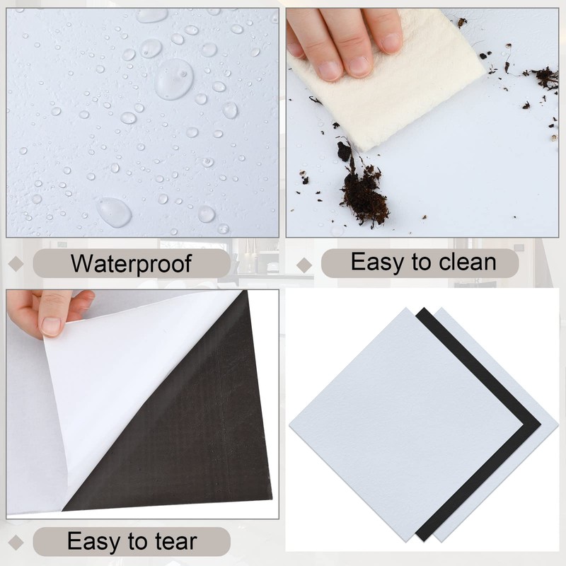 Spiareal 48 Pieces Peel and Stick Floor Tiles Vinyl Flooring
