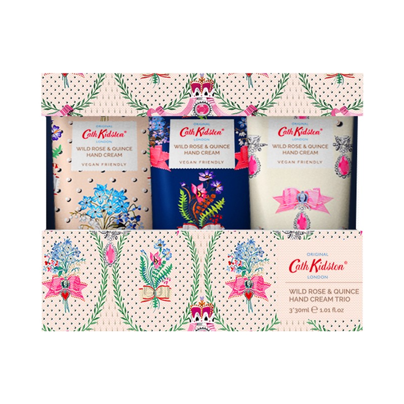 Cath Kidston Wild Rose Hand Cream Trio 30mlx3/n / 캐스키드슨