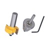 1/2in Router Bit 6 Bearing Slot Cutter for Multiple Depth
