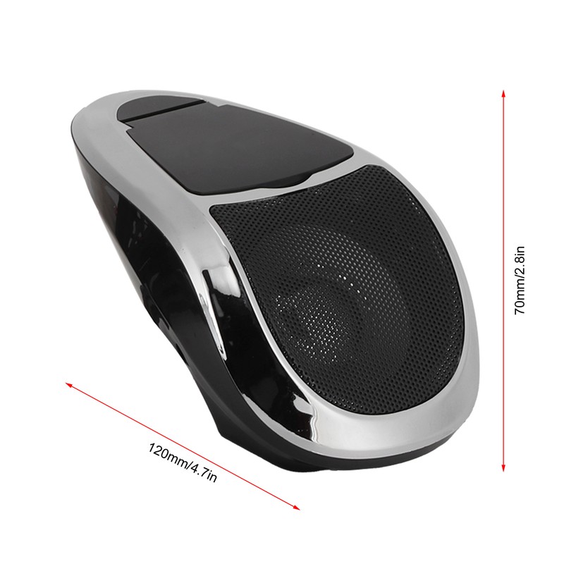 12V Bluetooth Speaker MP3 FM Radio with Light Sound Amplifiers