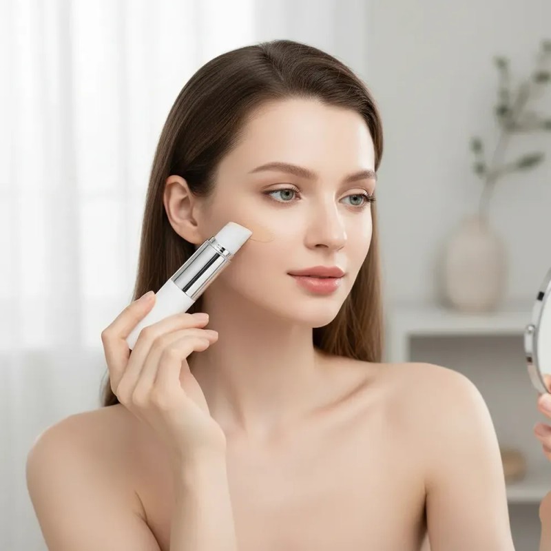 Base De Maquillaje Que Cambia De Color,en Barra Que Cambia