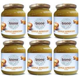 (6 Pack) - Biona - Org Apple Apricot Puree | 350g | 6 Pack Bundle