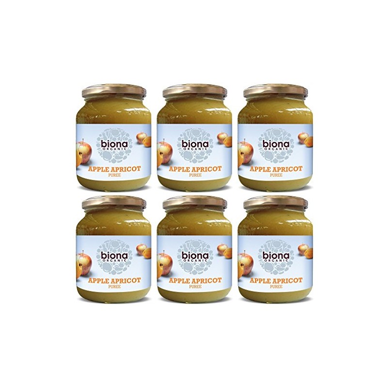 (6 Pack) - Biona - Org Apple Apricot Puree |