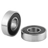 10pcs 6001-2RS Rubber Ball Bearings Deep Groove Ball Bearings Sealed