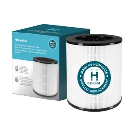 Homedics True HEPA Replacement Filter, Compatible with Homedics Air Purifier AP-T200 and AP-T2503 Dust Remover, Air Cleaner, Remove Household Odors, Activated Carbon Filters, Remove Pet Odors