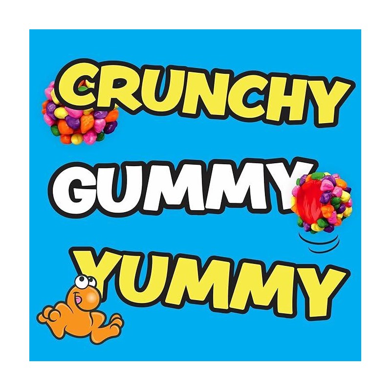 Nerds Gummy Clusters Candy, Very Berry, Resealable 18.5 Ounce Big