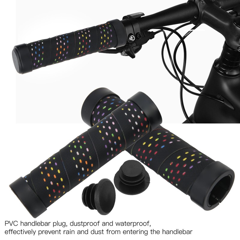 ZTTO Bicycle AntiSlip Grips Mountain Bike Handlebar Double Locking Grips