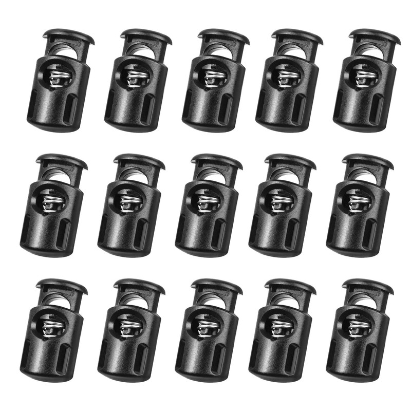 Trimming Shop Cord Lock Spring Loaded Single Hole Toggle Stopper