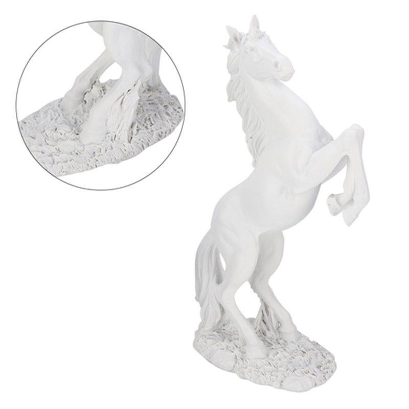 Eruopean Style Horse Sculpture Home Desk Decor Ornament Photograph Props