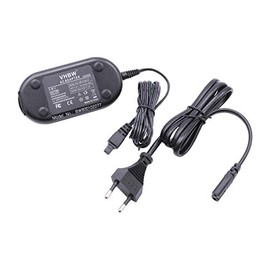 vhbw Power Supply Compatible with Panasonic HDC-TM700, SDR-H90, HDC-TM707 Camera, Digital Camera, DSLR, 2 m