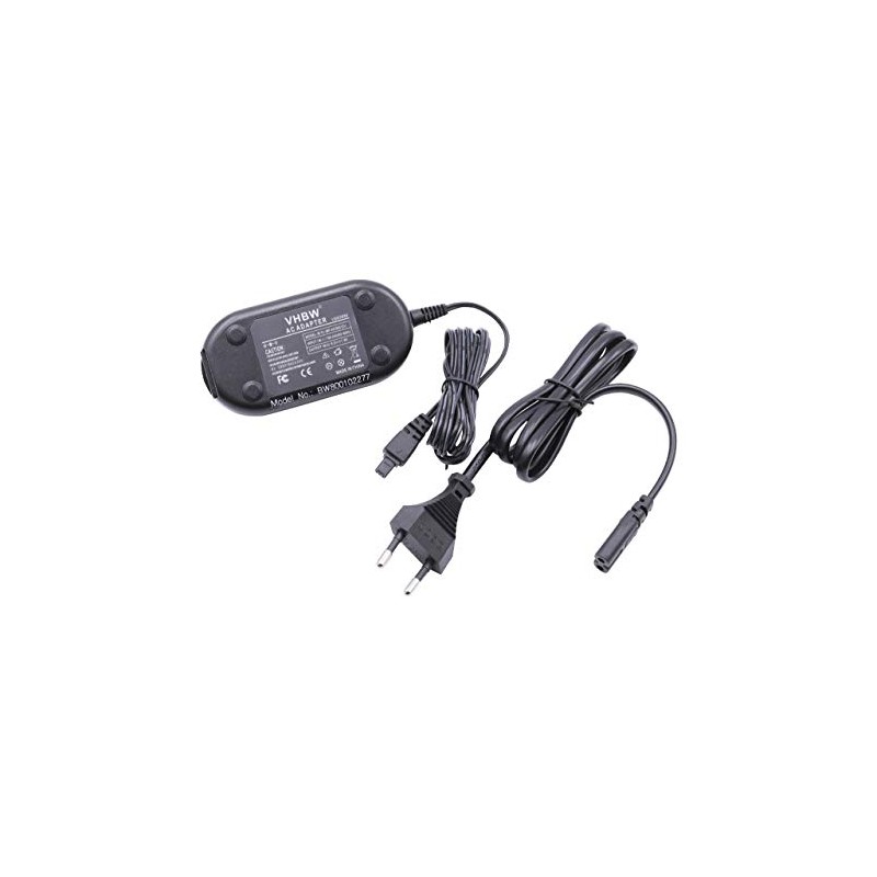 vhbw Power Supply Compatible with Panasonic HDC-TM700, SDR-H90, HDC-TM707 Camera,