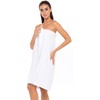 Skylinewears Women's Terry Cotton Spa Bath Towel Wrap with Adjustable