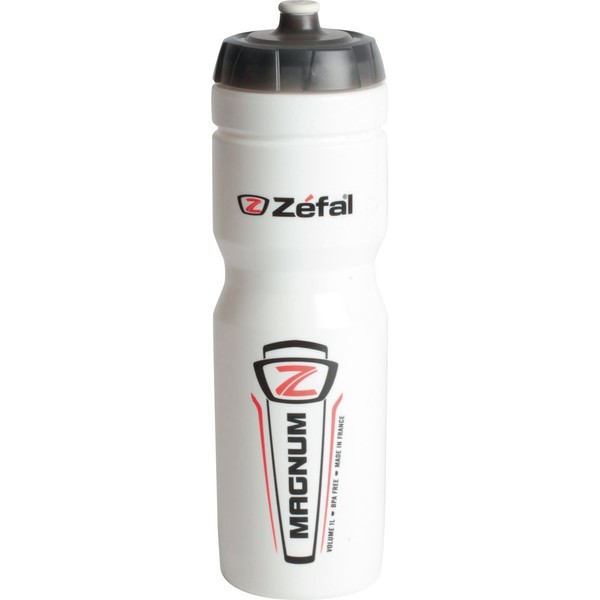 Zefal Unisex's Magnum Bottle, White, 1 Litre
