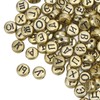 Russian Alphabet Beads, Gifts 601 Pieces Alphabet Beads for Necklaces