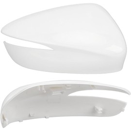 Yoidesu Cubierta de Espejo Lateral para CX-3 2015-2019 CX-5 2015-2017, Cubierta de la Tapa del Espejo Retrovisor del Coche, Tapas Blancas de Las Cubiertas del (Derecho OE (KR22‑69‑1N1‑85))