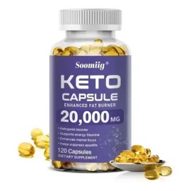 Capsulas Keto, Quemador Grasa, Natural 120 Caps Extra Fuerte                                                                                          