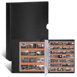 ENPOINT Acid Free Film Negative Binder, 3 Ring Binder with 30 Pack 35mm Negative Sleeves and 30 Pack 120 Film Sleeves