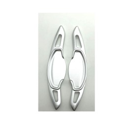 EVOGEAR External Honda Dedicated Paddle Shift Cover Paddle Shift Extension Civic Accord Step Wagon (Silver)