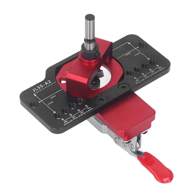 35mm Hinge Jig Drilling Hole Puncher Aluminum Alloy Hinge Jig