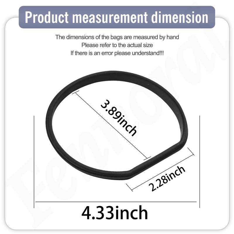 Fennoral Replacement Gasket Compatible with Ryobi ONE+ 18V Vaccum Dust