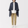 Muji Cotton Linen Waffle Weave Blanket, 31.5 x 51.2 inches