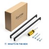 Ravinte 10 Pack Black Cabinet Pulls 18 Inch Square Kitchen