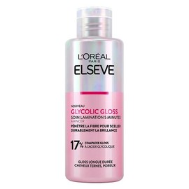 L'Oréal Paris - Lamination Care 5 Minutes - Hair Mask for Dark Hair - Lack of Shine - Glycolic Acid - Hair Care Protocol - Elseve Glycolic Gloss - 200 ml