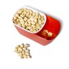FAQQI Double Layer Pistachio Bowl with Shell Storage, Nut Snack