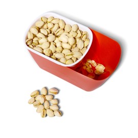 FAQQI Double Layer Pistachio Bowl with Shell Storage, Nut Snack Serving Dish for Peanuts, Nut Bowl for Snacks, Sunflower Seeds, and Candy, Ideal for Party and Home Use
