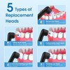 Electric Teeth Whitening Tools Plaque Tartar Polishing Cleaning Kit with
