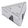 3 Lens Loupe Pocket Foldable Jewelers 10X 15X 20X Jewelry