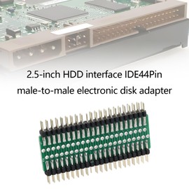 YINETTECH IDE 44 Pin Male to Male Hard Drive Adapter for 2.5 Inch 44 Pin HDD Hard Drives and Industrial Computer POS Machine