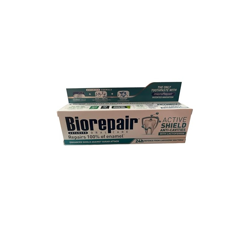 Biorepair Advanced "Scudo Attivo" (Active Shield) Toothpaste with microRepair 2.5