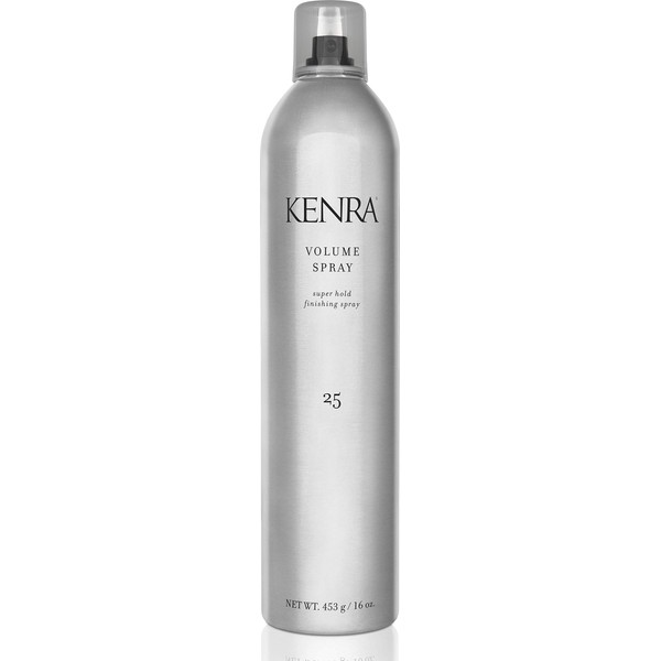 Kenra Volume Spray 25 50% | Super Hold Finishing & Styling Hairspray | Flake-free & Fast-drying | Wind & Humidity Resistance | All Hair Types | 16 oz
