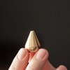 6Pcs Gold Mini Brass Incense Holder, Incense Cone Holder, Portable