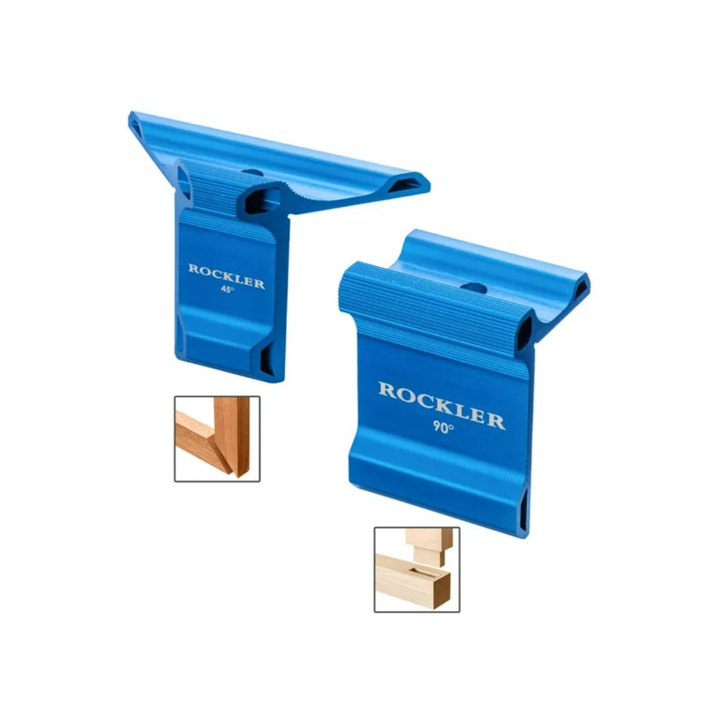 90° Saddle Square - Anodized Aluminum Positioning Squares for Woodworking