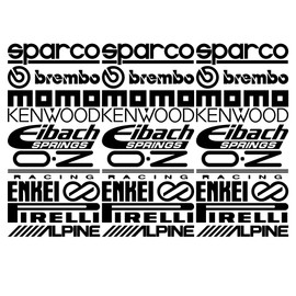 Tuning Technical Sponsors Sticker Kit Complete Set