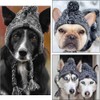 Pet Pompom Knitted Hat, FainFun Knitted Warm Windproof Dog Hat,