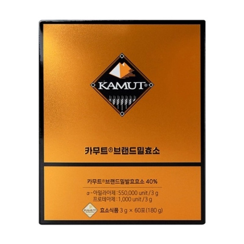 Grain On Kamut Wheat Enzyme 3g x 60 packets, grain
